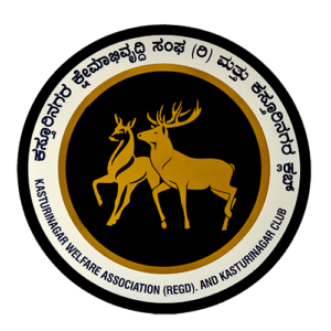 Kasturi Nagar Welfare Association Logo